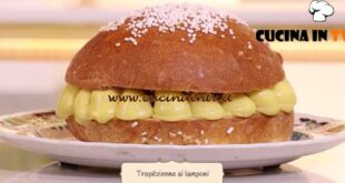 A tavola con Lorenzon | Tropeziénne ai lamponi ricetta Antonio Lorenzon