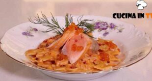 A tavola con Lorenzon |Farfalle alla vodka ricetta Antonio Lorenzon