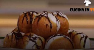 A tavola con Lorenzon | Krapfen maritozzo ricetta Antonio Lorenzon