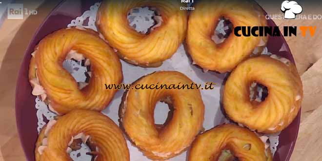 È sempre mezzogiorno | Ciambelline di patate con mousse di tonno ricetta Andrea Mainardi