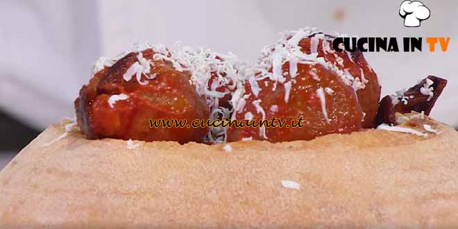 È sempre mezzogiorno | Polpette alla norma ricetta Fabio Potenzano