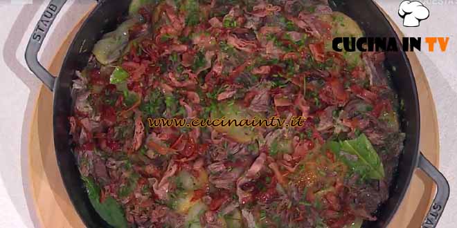 È sempre mezzogiorno | Rosticciata di carne e patate ricetta Barbara De Nigris