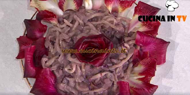 È sempre mezzogiorno | Strozzapreti al Sangiovese ricetta Enrico Croatti