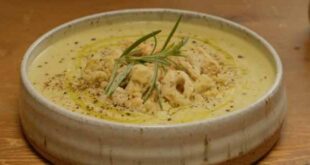 La natura nel piatto | Crema di ceci con taralli ricetta Marco Bianchi