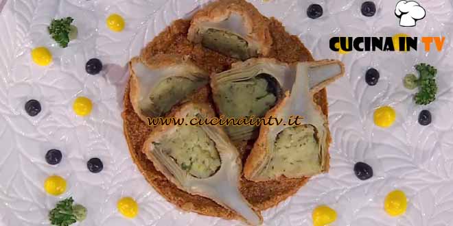 È sempre mezzogiorno | Carciofi ripieni con salse colorate ricetta Gian Piero Fava