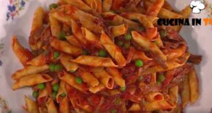 È sempre mezzogiorno | Garganelli con carciofi e piselli ricetta zia Cri