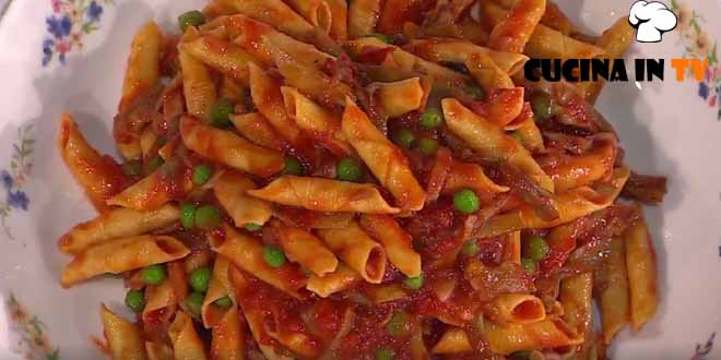 È sempre mezzogiorno | Garganelli con carciofi e piselli ricetta zia Cri