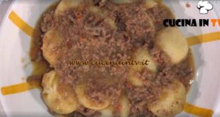 È sempre mezzogiorno | Gnocchi al ragù di maiale ricetta Francesca Marsetti