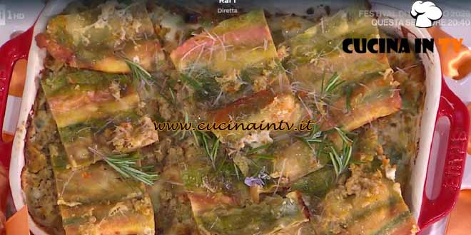 È sempre mezzogiorno | Lasagne colorate ricetta Chloe Facchini