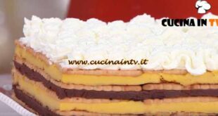 È sempre mezzogiorno | Mattonella di biscotti e cioccolato ricetta Sonia Peronaci