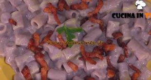 È sempre mezzogiorno | Mezzi rigatoni mantecati al Camembert ricetta Andrea Mainardi