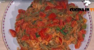 È sempre mezzogiorno | Paglia e fieno stracciatella e pomodoro ricetta Daniele Persegani