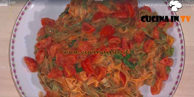 È sempre mezzogiorno | Paglia e fieno stracciatella e pomodoro ricetta Daniele Persegani