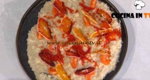 È sempre mezzogiorno | Risotto all’arancia ricetta Sergio Barzetti