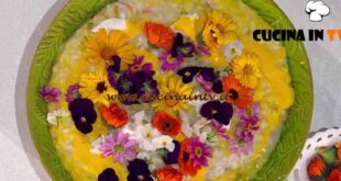 È sempre mezzogiorno | Risotto fiorito ricetta Sergio Barzetti