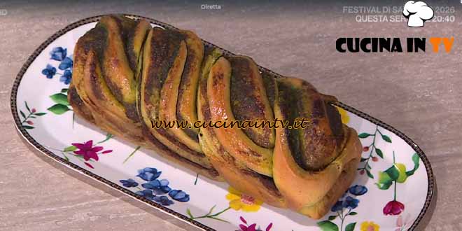 È sempre mezzogiorno | Pane al pesto ricetta Fulvio Marino