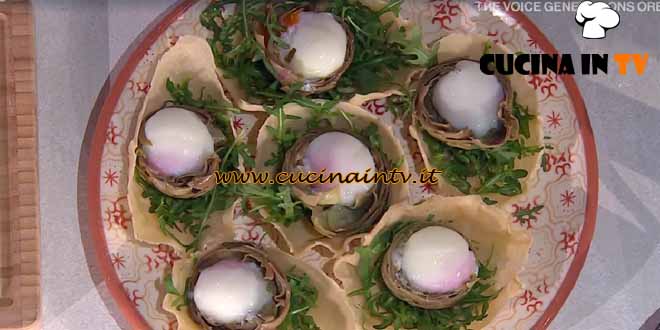 È sempre mezzogiorno | Carciofi alla romana con uova a 64°C ricetta Barbara Agosti