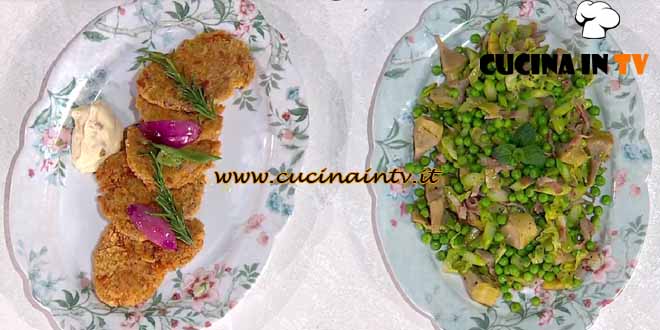 È sempre mezzogiorno | Cotolette di agnello su vignarola ricetta Gian Piero Fava