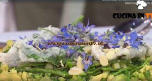 È sempre mezzogiorno | Guacamole con zucchine e asparagi selvatici ricetta Antonella Ricci