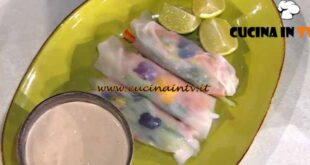 È sempre mezzogiorno | Involtini esotici ricetta Francesca Marsetti