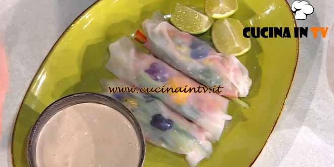 È sempre mezzogiorno | Involtini esotici ricetta Francesca Marsetti