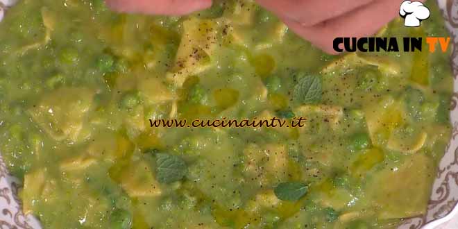 È sempre mezzogiorno | Maltagliati piselli pecorino e menta ricetta Crescenzo Morlando