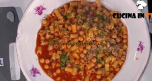 È sempre mezzogiorno | Pasta ceci e vongole ricetta Daniele Persegani