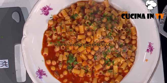 È sempre mezzogiorno | Pasta ceci e vongole ricetta Daniele Persegani