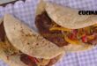 È sempre mezzogiorno | Piadina sfogliata salsiccia cipolla e peperoni ricetta zia Cri
