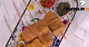 È sempre mezzogiorno | Spiedini di mozzarella in carrozza ricetta Daniele Persegani