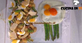 È sempre mezzogiorno | Uova e asparagi ricetta Barbara Agosti