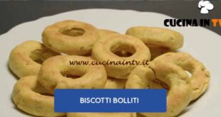 Giusina in cucina | Biscotti bolliti ricetta Giusina Battaglia