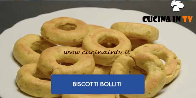 Giusina in cucina | Biscotti bolliti ricetta Giusina Battaglia