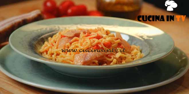 La Casa di Nonna Lalla | Tagliolini guanciale e pomodorini Nonna Lalla