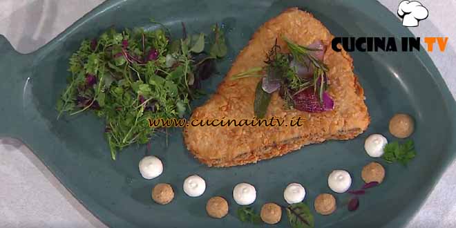 È sempre mezzogiorno | Cotoletta di spada con contorno colorato ricetta Gian Piero Fava