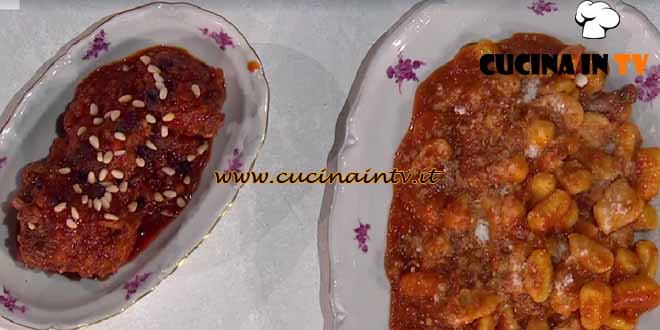 È sempre mezzogiorno | Gnocchi con sugo alla vaccinara ricetta Gian Piero Fava