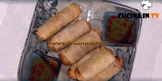 È sempre mezzogiorno | Involtini primavera ricetta Francesca Marsetti