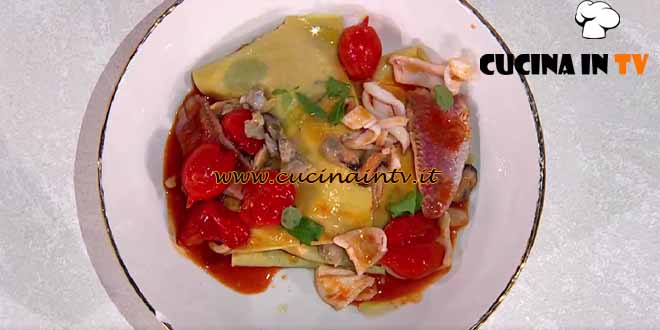 È sempre mezzogiorno | Lasagna allo scoglio ricetta Mauro e Mattia Improta