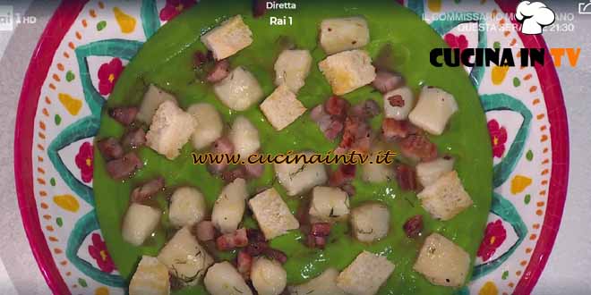 È sempre mezzogiorno | Macco di piselli ricetta Fabio Potenzano