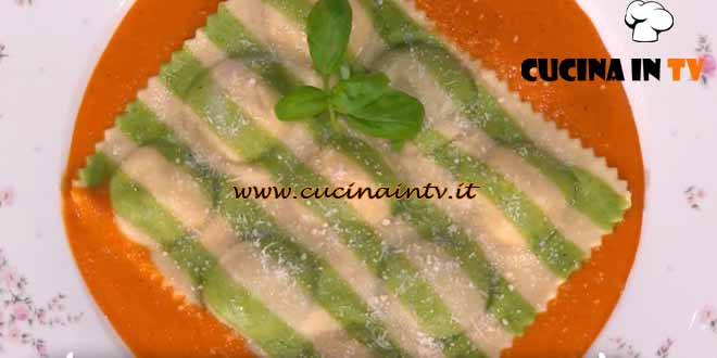 È sempre mezzogiorno | Mattonella di raviolo multiripieno ricetta Daniele Persegani