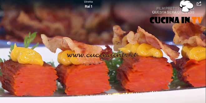 È sempre mezzogiorno | Millefoglie di carote ricetta Enrico Croatti