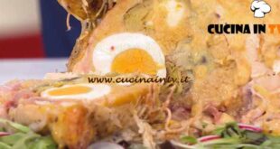 È sempre mezzogiorno | Pollo ripieno ai carciofi ricetta Daniele Persegani