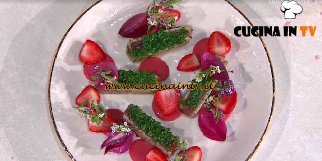 È sempre mezzogiorno | Tonno alle fragole ricetta Enrico Croatti