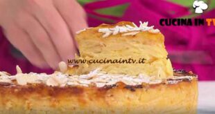 È sempre mezzogiorno | Torta millestrati mele e mandorle ricetta Barbara De Nigris