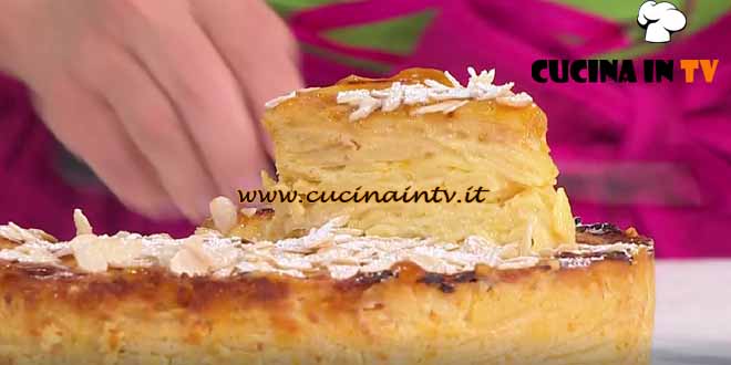 È sempre mezzogiorno | Torta millestrati mele e mandorle ricetta Barbara De Nigris
