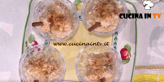 È sempre mezzogiorno | Arroz con leche ricetta Daniele Persegani