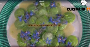 È sempre mezzogiorno | Borragine in raviolo raviolo ricetta Enrico Croatti