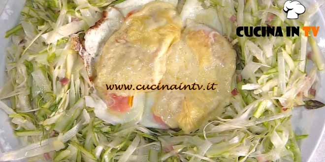È sempre mezzogiorno | Insalata di asparagi e uova di malga ricetta Barbara De Nigris