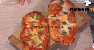 È sempre mezzogiorno | Pizza margherita alla pala ricetta Fulvio Marino