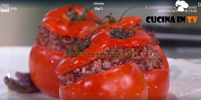 È sempre mezzogiorno | Pomodori ripieni di riso e patate ricetta Gian Piero Fava